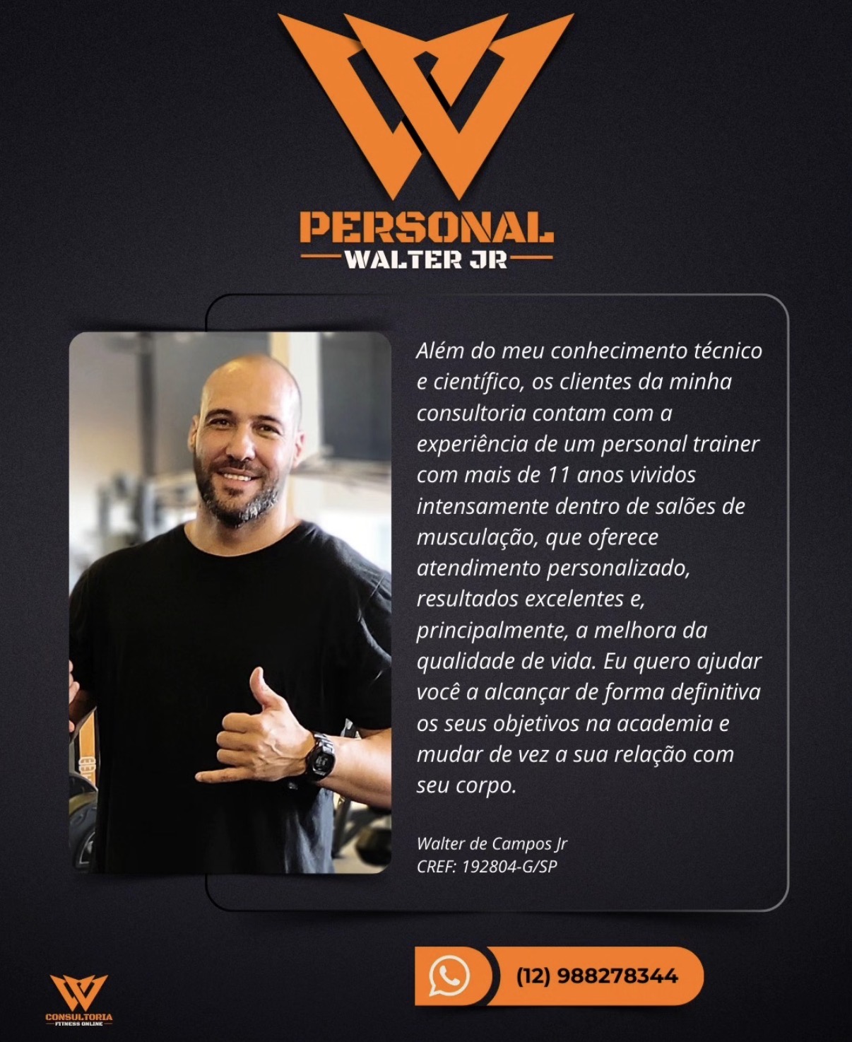 Walter de Campos Jr - Personal Trainer